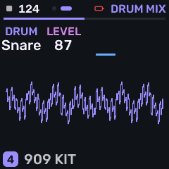 Drum mix page
