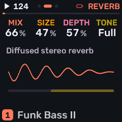Reverb controls